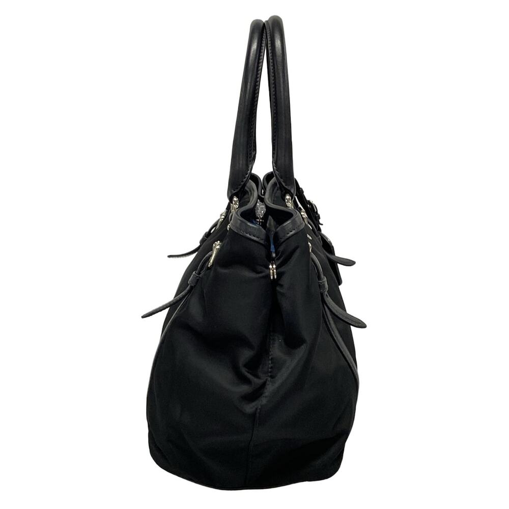 Prada Tote Bag Nylon Leather - Picture 2 of 15